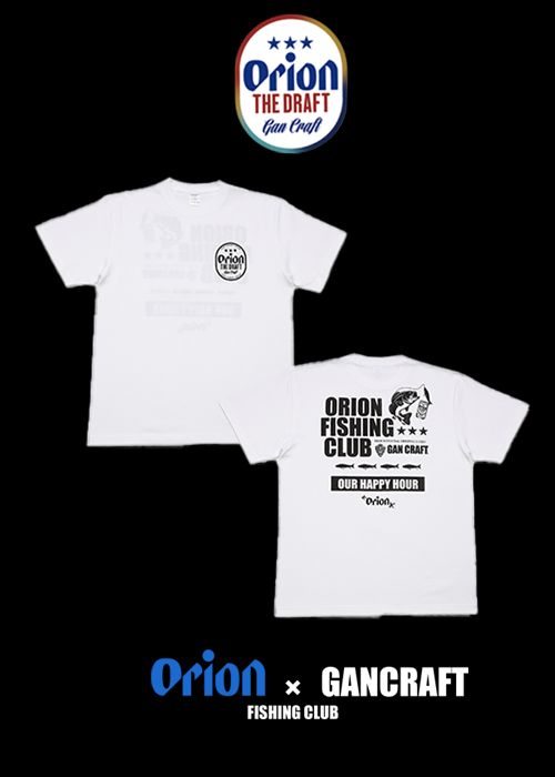 【WHITE】Orion×GANCRAFT S/S TEE