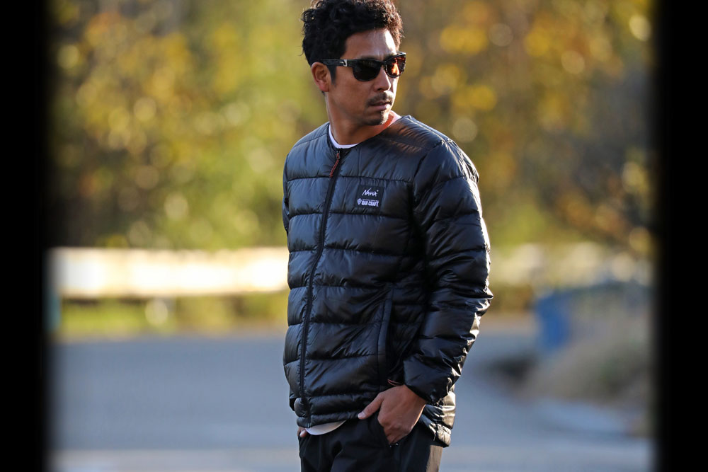 GANCRAFT x NANGA INNER DOWN JACKET【BLACK-